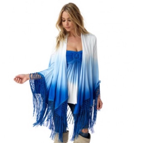 Sky Kimono/Wrap - Picture 1 of 7